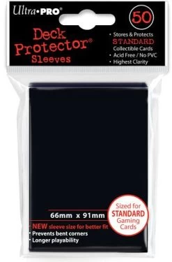 Ultra Pro Deck Protector Sleeves Raven Black (50 Hüllen)