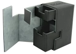 Ultimate Guard Flip N Tray Deck Case 80+ XenoSkin Schwarz