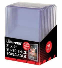 Ultra Pro Topload 3 X 4 Inch (Super Thick Cards 180pt) (10 St.)