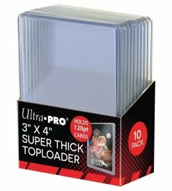Ultra Pro Topload 3 X 4 Inch - Super Thick Cards 120pt (10 St.)