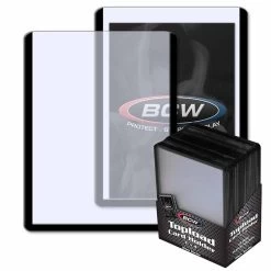 BCW 3 X 4 Inch Topload Card Holder - Schwarzer Rand (25 Stück)