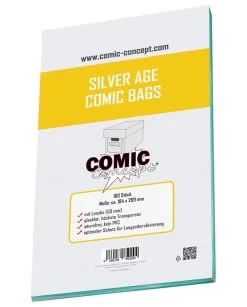 CC Comic Bags Silver Age Size (100 St.)