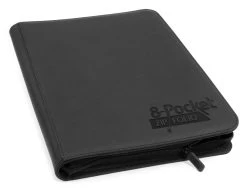 Ultimate Guard 8-Pocket QuadRow ZipFolio XenoSkin Schwarz