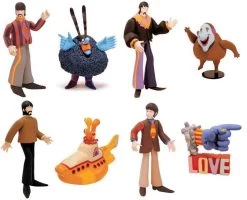 BEATLES Yellow Submarine (12 Figuren)