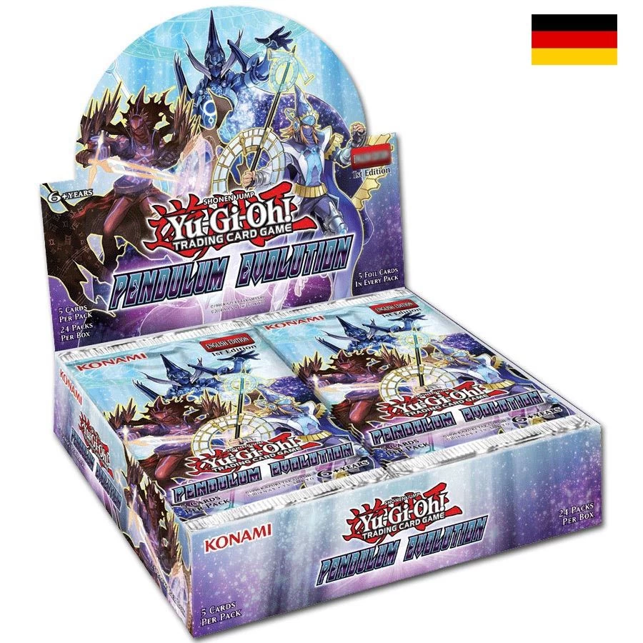 Konami Yu-Gi-Oh! Pendulum Evolution - Booster Display (DE)