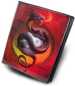 4 Pocket Portfolio Protector Of The Wudang Dragon