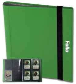 BCW Pro-Folio 4-Pocket Portofolio Grün
