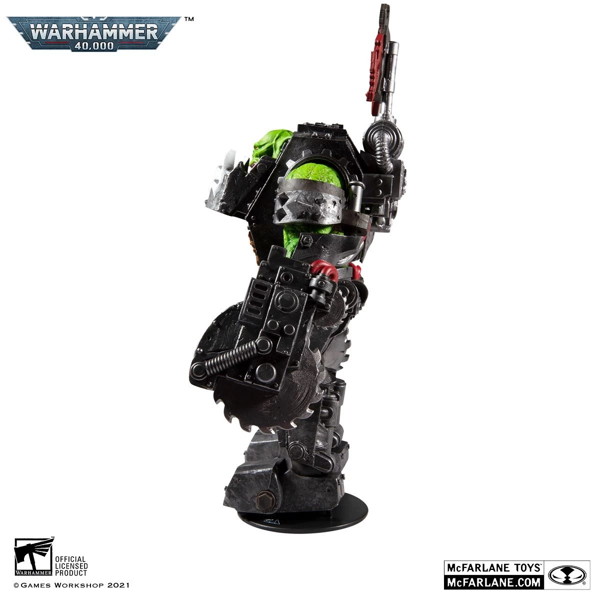 Warhammer 40k - Ork Meganob With Buzzsaw - Megafigur – Bild 3