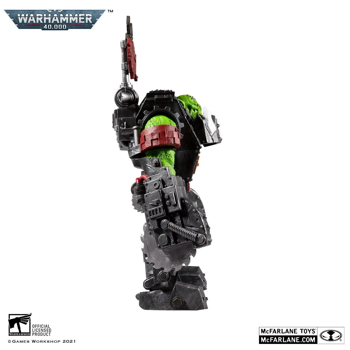 Warhammer 40k - Ork Meganob With Buzzsaw - Megafigur – Bild 5