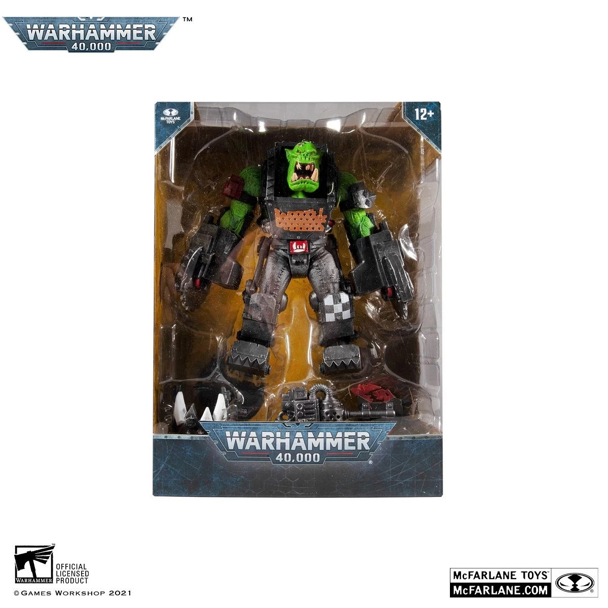 Warhammer 40k - Ork Meganob With Buzzsaw - Megafigur – Bild 8