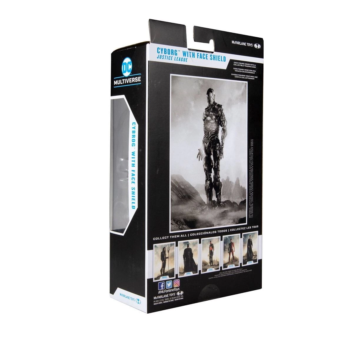 DC Justice League Movie - Cyborg (Helmet) - Actionfigur – Bild 10