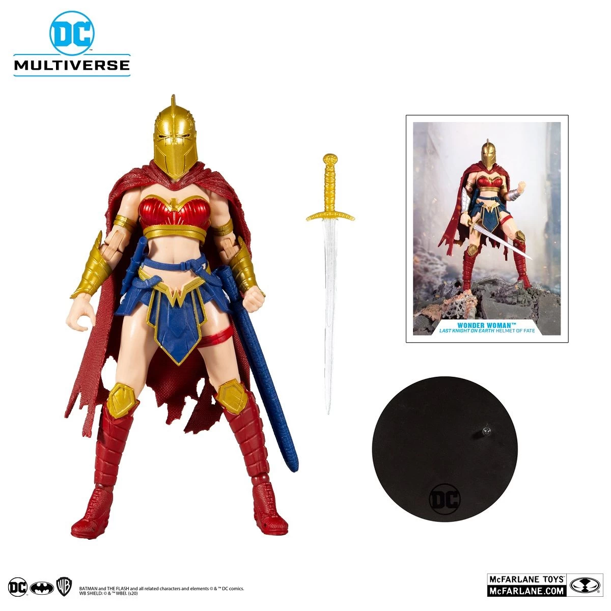 DC Multiverse Wonder Woman - Helmet Of Faith - Actionfigur – Bild 2
