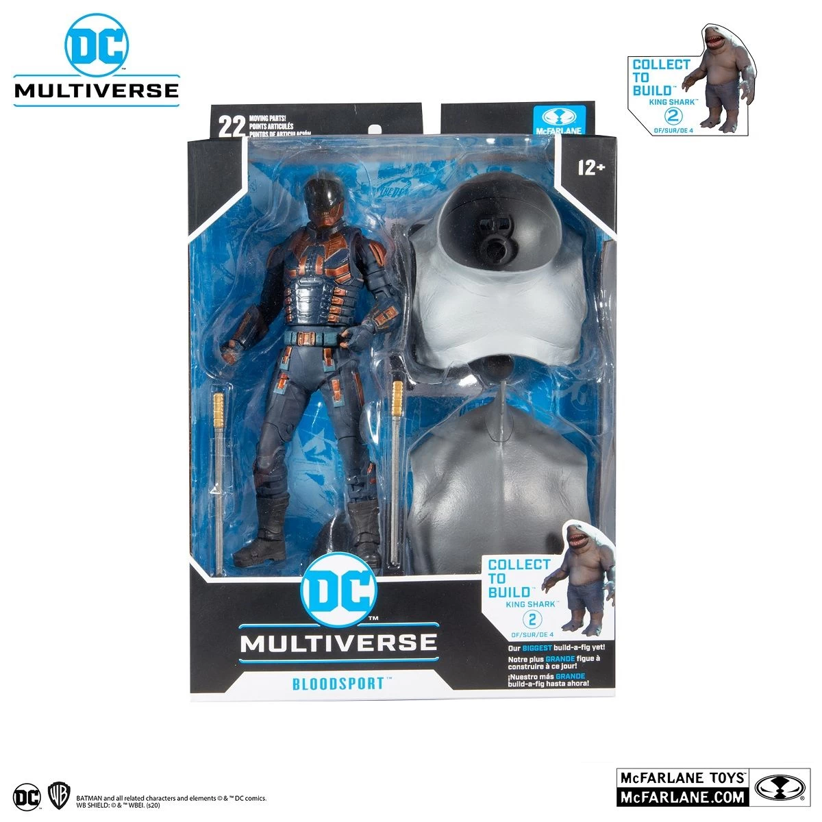 DC Multiverse - Bloodsport - Suicide Squad - Actionfigur – Bild 8