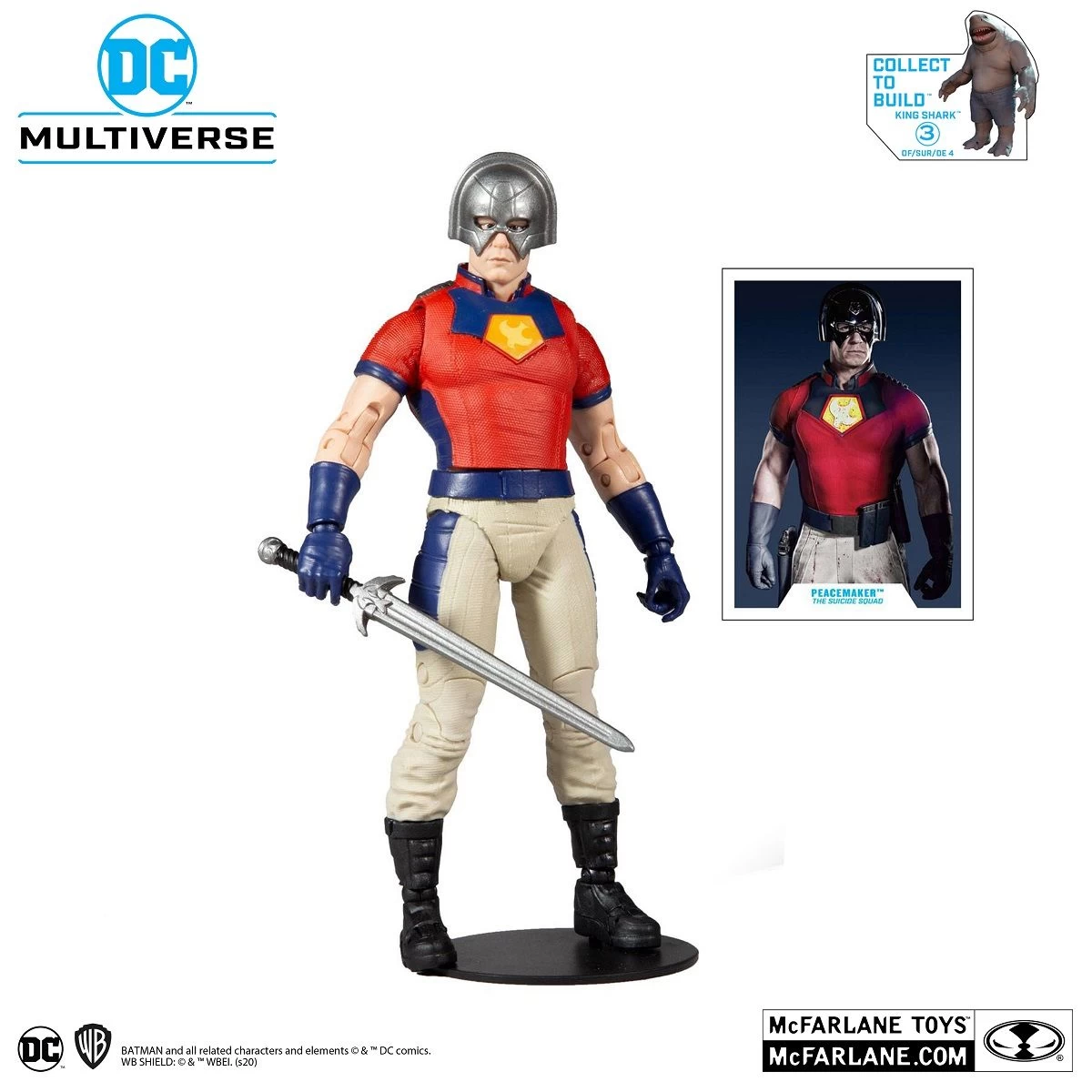 DC Multiverse - Peacemaker - Suicide Squad - Actionfigur – Bild 2