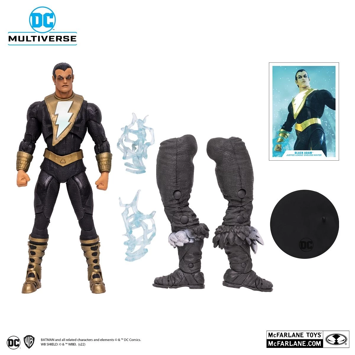 DC Multiverse - Black Adam (Endless Winter) Actionfigur