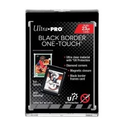 Ultra Pro - UV One-Touch Magnetic Holder - 23pt Black Border