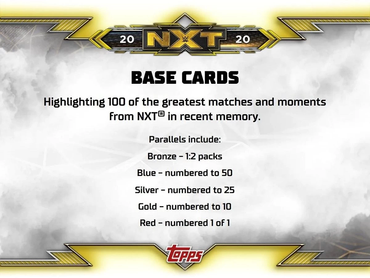 Topps - WWE NXT Hobby Booster Display 2020 (EN) – Bild 4