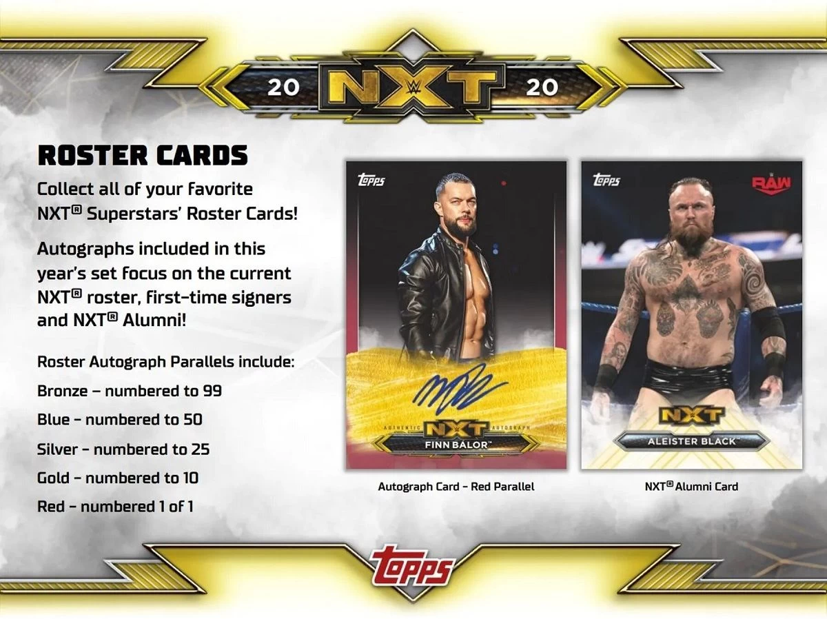 Topps - WWE NXT Hobby Booster Display 2020 (EN) – Bild 5