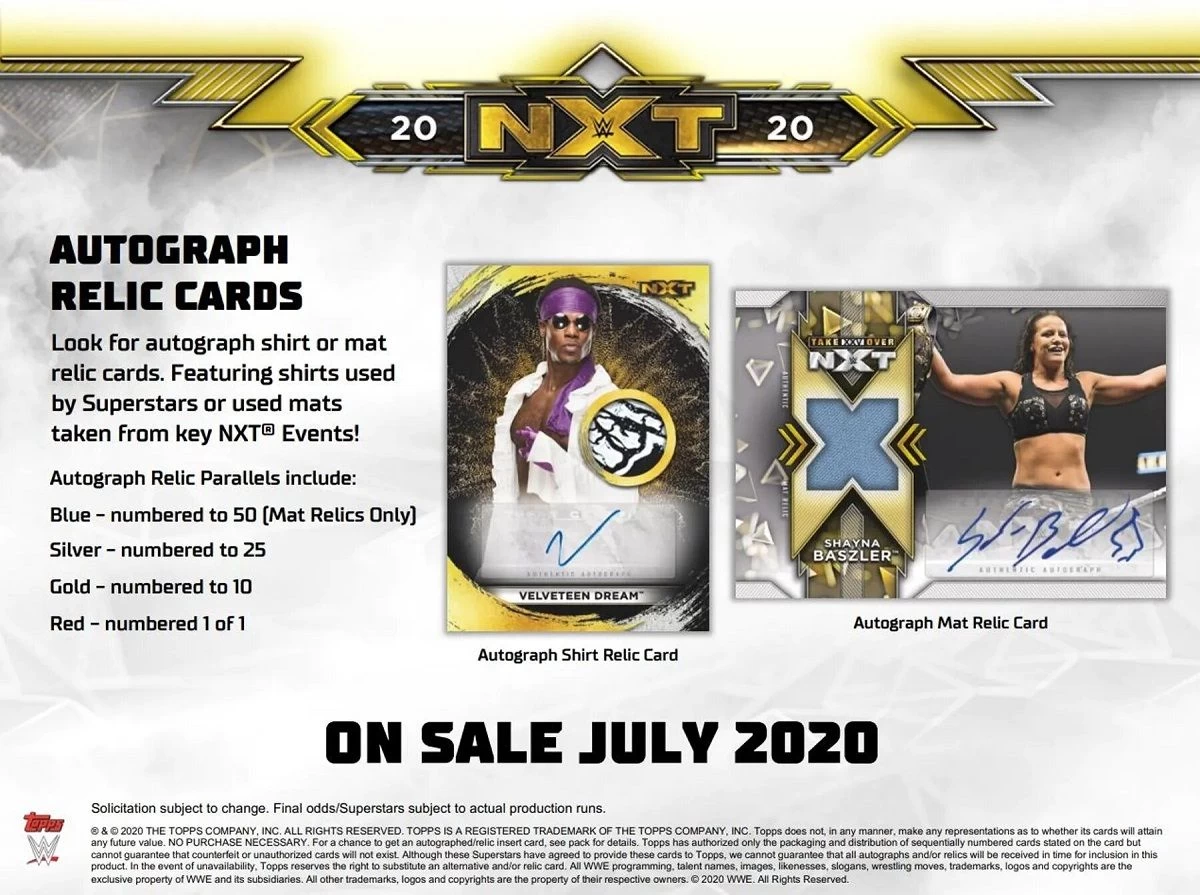 Topps - WWE NXT Hobby Booster Display 2020 (EN) – Bild 7