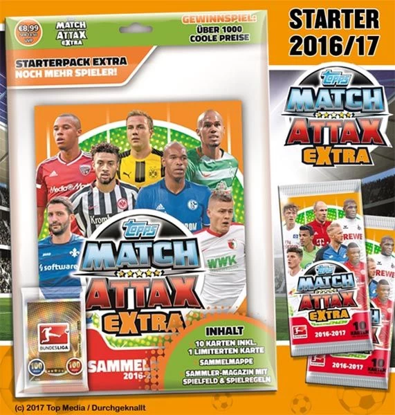 Topps 2016-2017 Match Attax Extra Starter (DE)