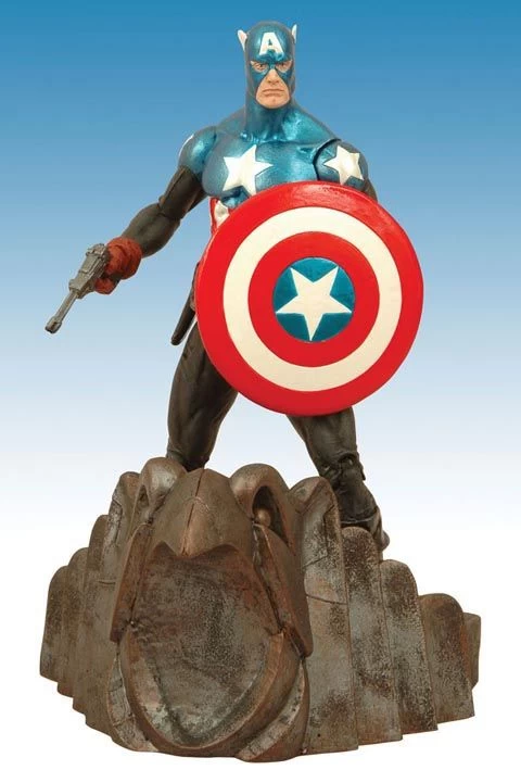 Diamond Select Marvel Select Figur - Captain America Special Collectors Edition