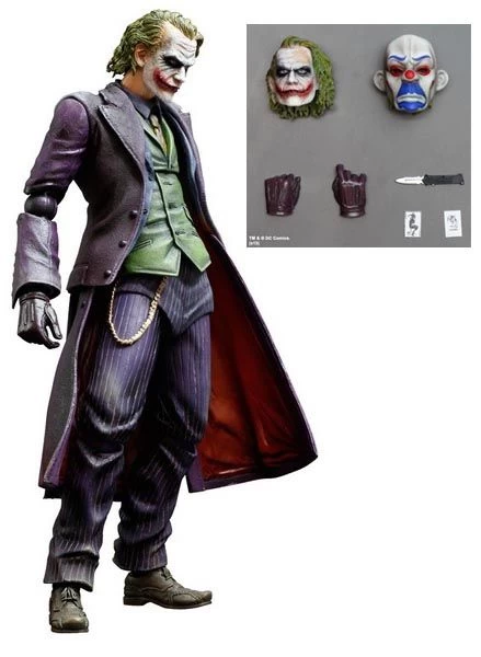 Batman The Dark Knight Play Arts Kai Figur - Joker