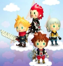 Kingdom Hearts Avatar Trading Arts Mini Figuren Vol. 1 Set