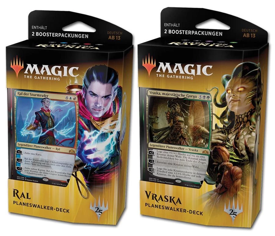 Wizards Of The Coast Magic Gilden Von Ravnica Planeswalker-Decks 2er Set (DE)