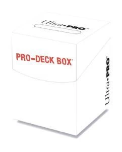 Ultra Pro Deck Box PRO-100+ White