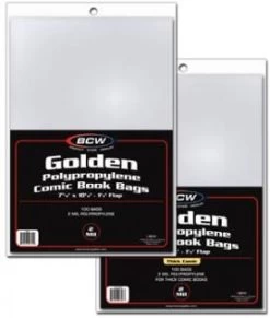 BCW Golden Comic Book Bags (100 St.)