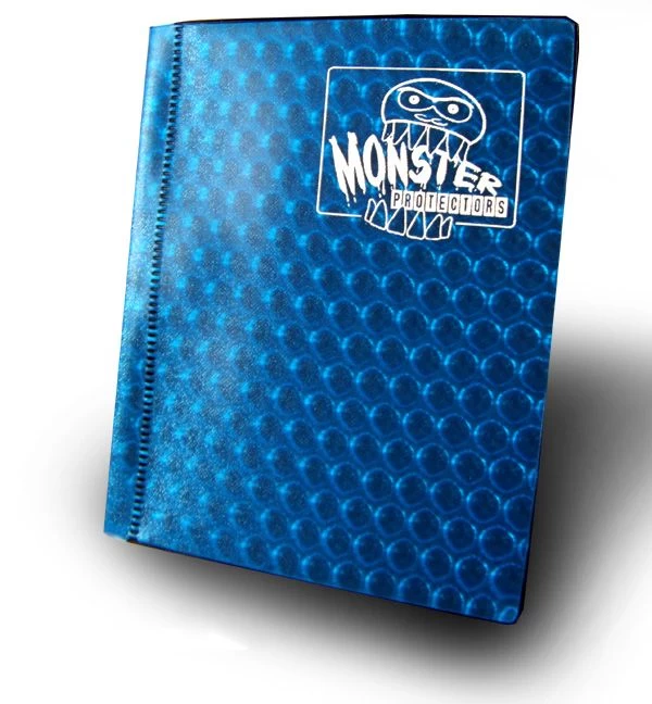 Diverse Monster A6 Mini Sammelalbum Für 64 Karten Prisma Blau