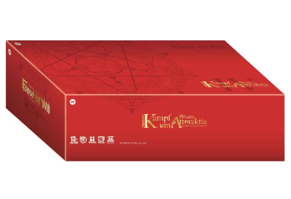 Diverse Force Of Will - Kampf Um Attoraktia - Booster Display (DE)