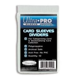 Ultra Pro Card Sleeves Dividers (10 Stk.)