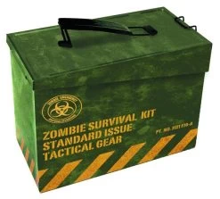 Diamond Select Lunchbox Zombies Apocalypse Metal Ammo Box