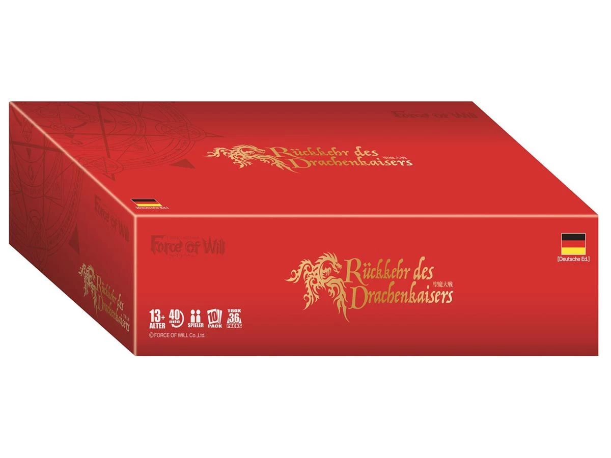 Diverse Force Of Will - Rückkehr Des Drachenkaisers - Booster Disp. (DE)