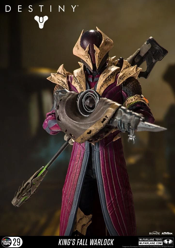 Destiny - Kings Fall Warlock 17cm Color Tops Figur – Bild 4