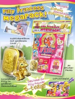 Diverse Filly - Princess Megapack Inkl. Goldener Mini-Tin Dose