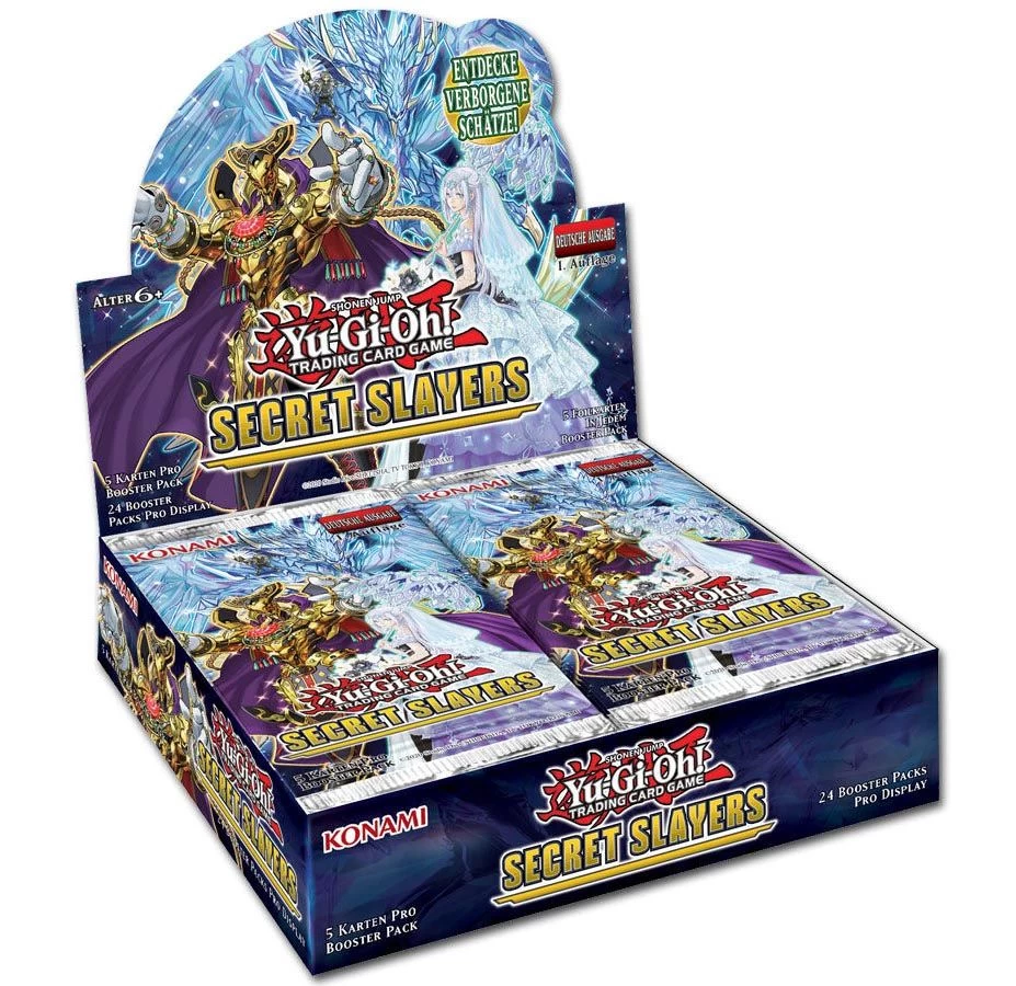 Konami Yu-Gi-Oh! Secret Slayers - Booster Display (DE)