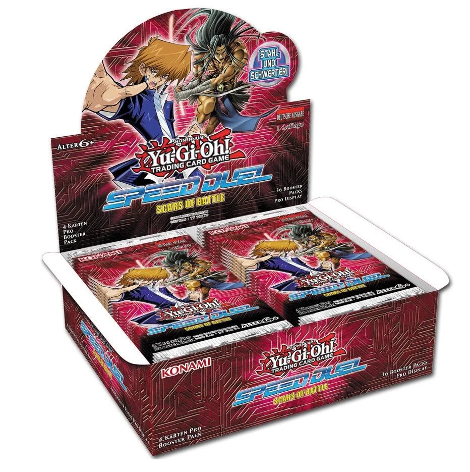 Konami Yu-Gi-Oh! Scars Of Battle - Speed Duel 3 - Booster Display (DE)