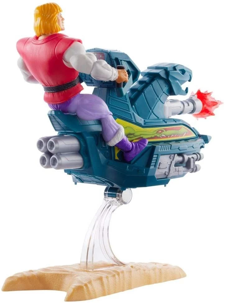 MATTEL Masters Of The Universe - Prince Adam Sky Sled Actionfigur – Bild 3