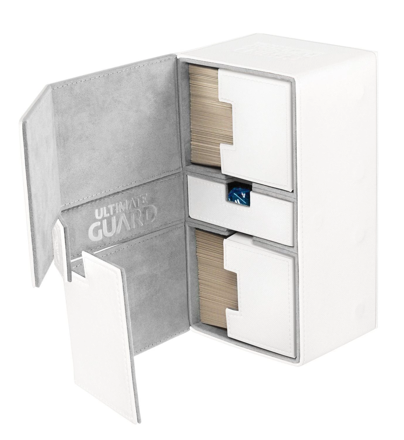 Ultimate Guard Flip-n-Tray Deck Case 200+ Xeno Weiß – Bild 4