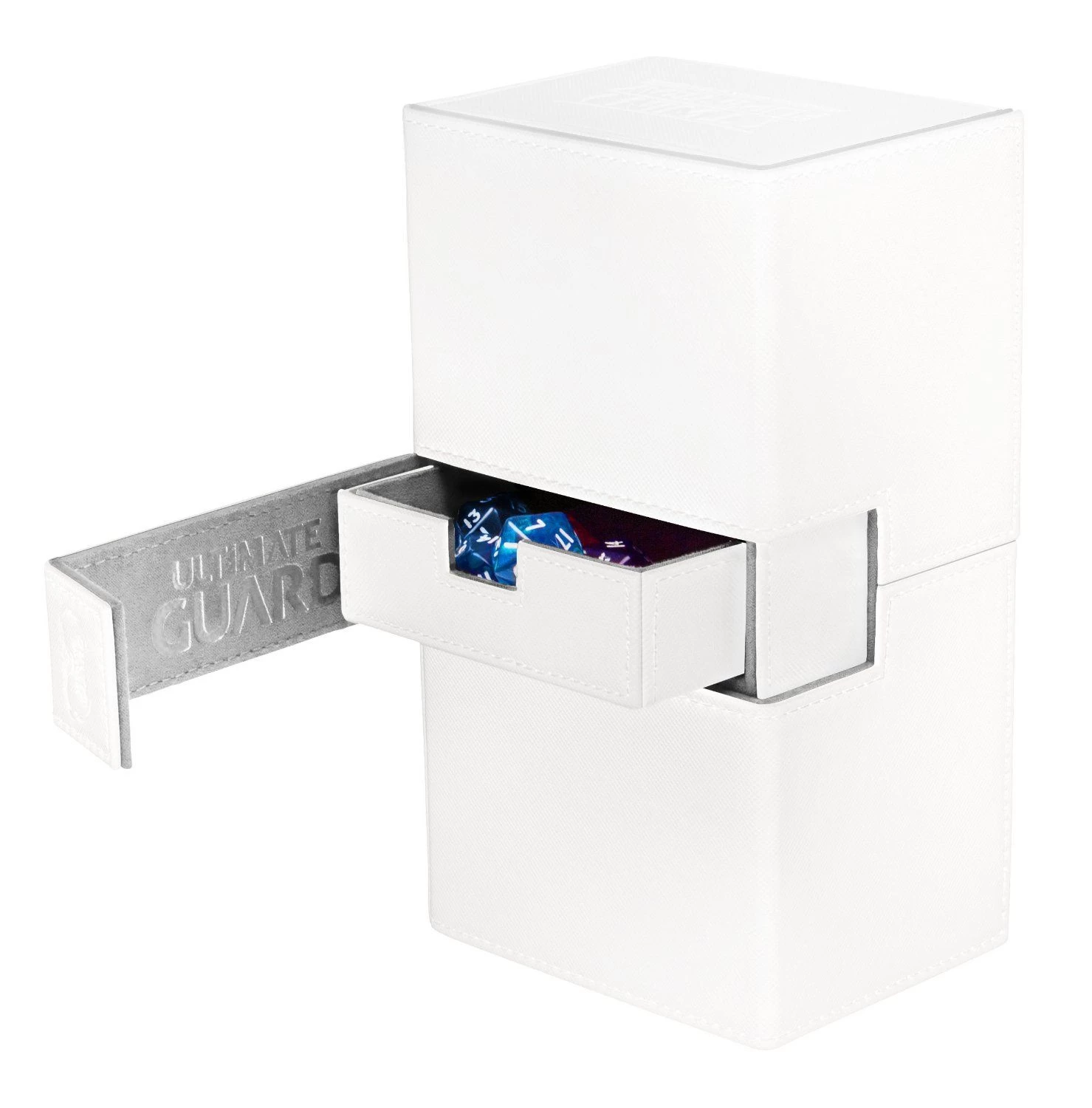 Ultimate Guard Flip-n-Tray Deck Case 200+ Xeno Weiß – Bild 3