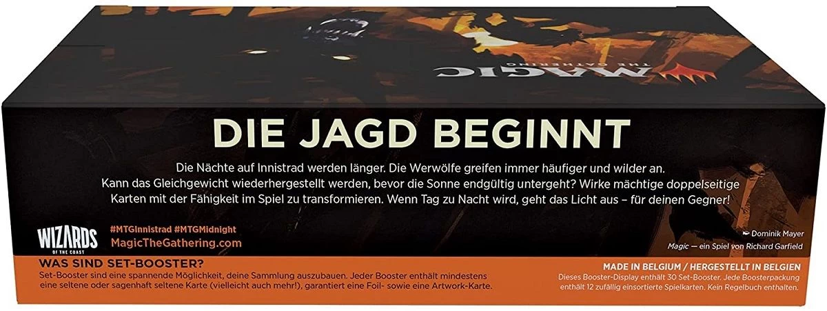 Wizards Of The Coast Magic Innistrad: Mitternachtsjagd Set-Booster Display (DE) – Bild 7
