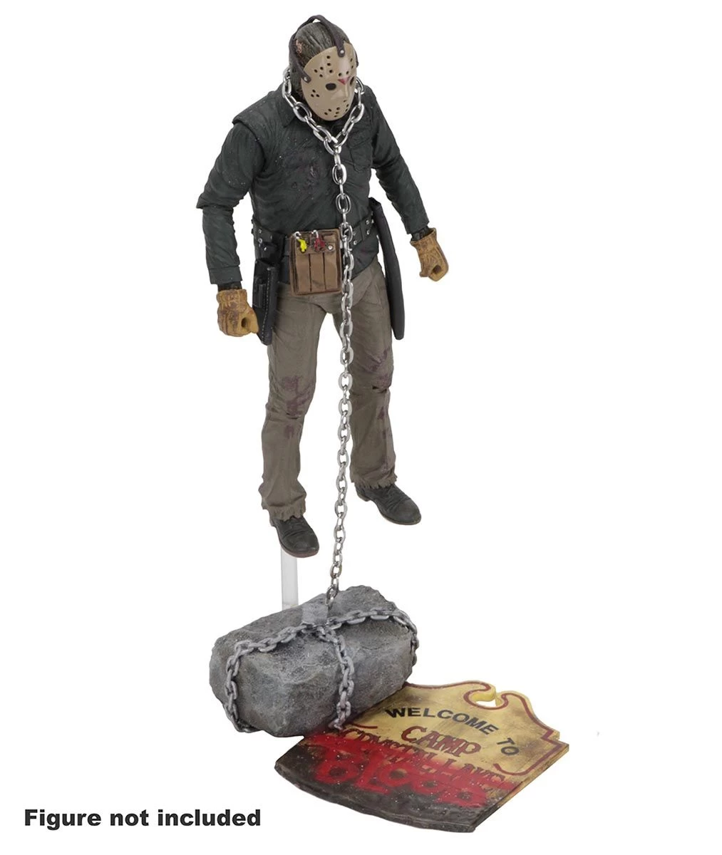 NECA Friday The 13th Accessory Pack Camp Crystal Lake Set – Bild 4
