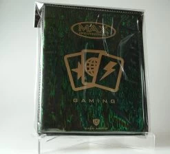 4 Pocket Portfolio Neo Green Wave