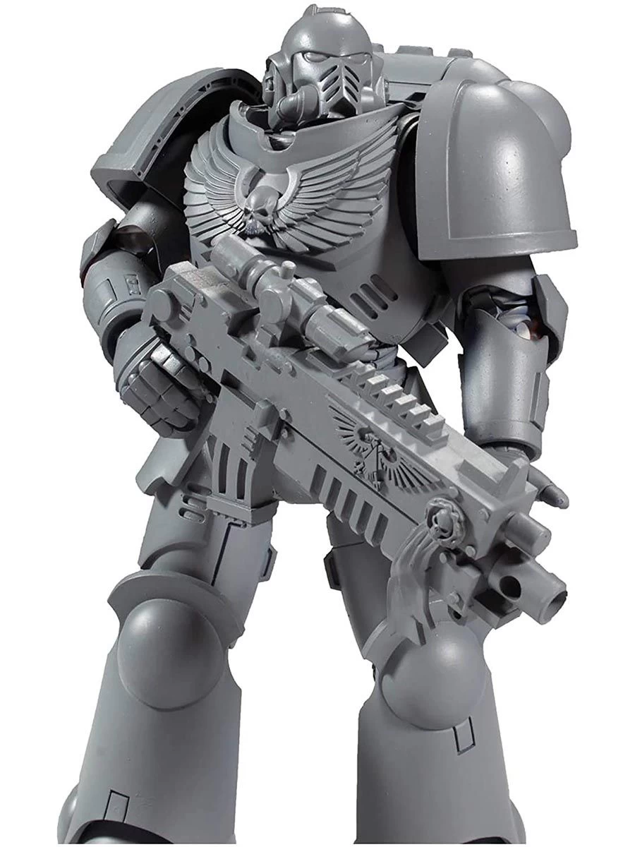 Warhammer 40k - Space Marine Primaris Intercessor AP Figur – Bild 2