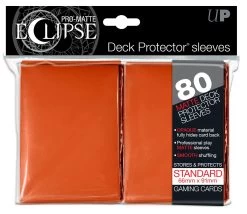 Ultra Pro UP Deck Protector PRO-MATTE ECLIPSE Orange (80 St.)