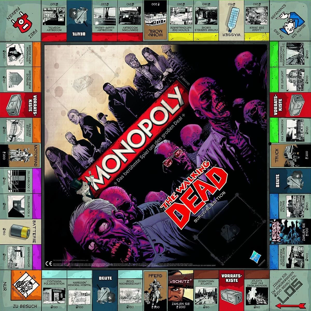 WINNING MOVES Monopoly - The Walking Dead - Survival Edition (DE) – Bild 3