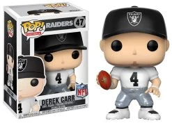 FUNKO NFL POP! - Derek Carr / Oakland Raiders (Color Rush) Figur