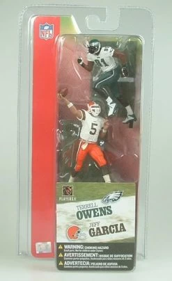 NFL 3" Figuren Serie II (J. Garcia/T. Owens)